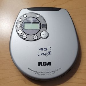 Vintage 1999 RCA RP-2375A Portable Compact Discman CD Player